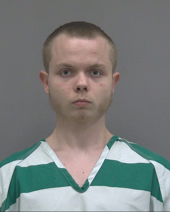 Booking photo of Brayden Merrill