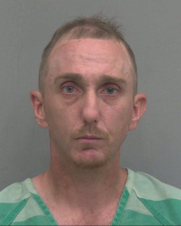 Booking photo of Jeremy Hudgens