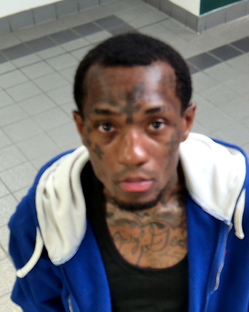Booking photo of Marcus Brown