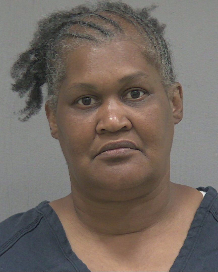 Booking photo of Angela Hill