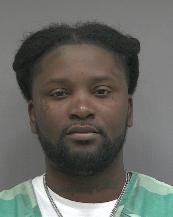 Booking photo of Alderious White