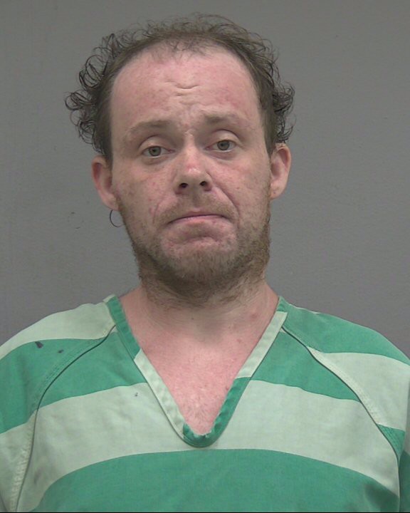 Booking photo of Travis Burgess