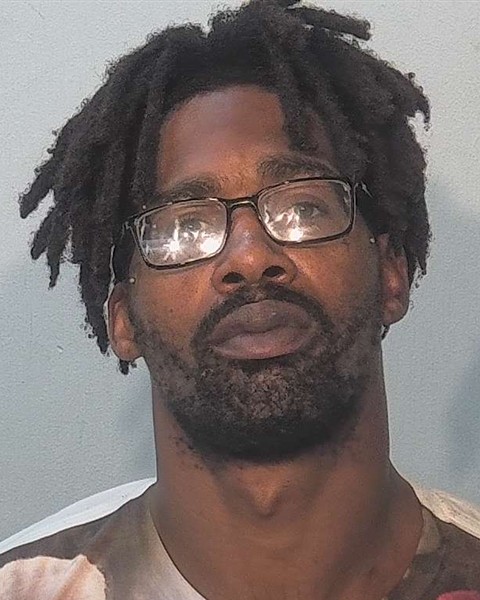 Booking photo of Thaddeus Feimster