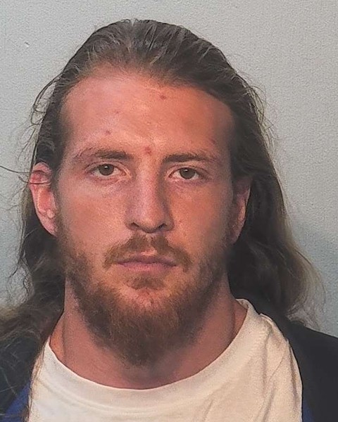 Booking photo of Jacob French