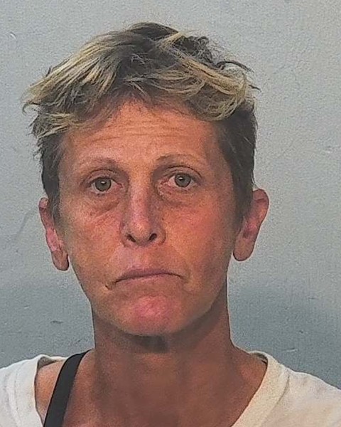 Booking photo of Andrea Coker