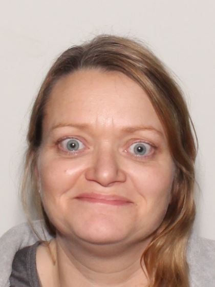 Booking photo of Melissa Hahn