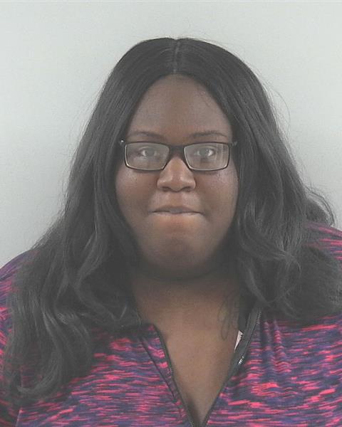 Booking photo of Jonesha Wright