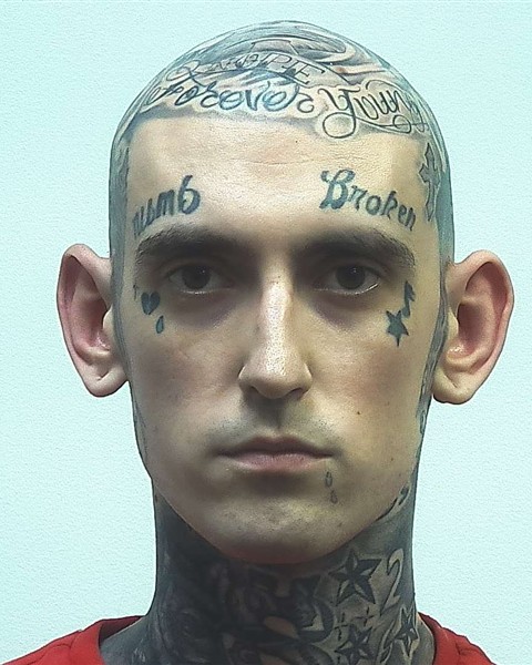 Booking photo of Xavier Ghrist