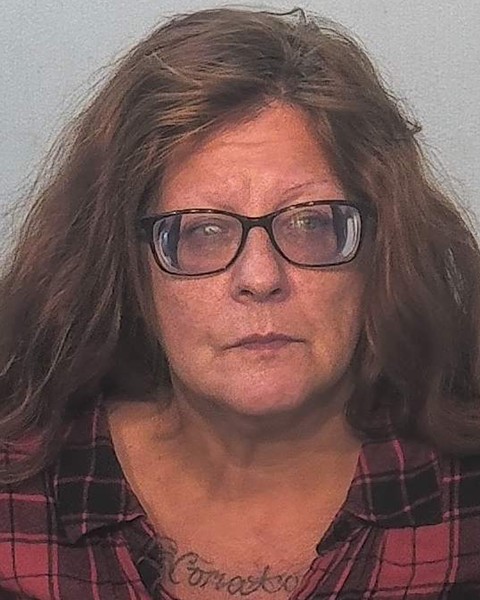 Booking photo of Nancy Maple
