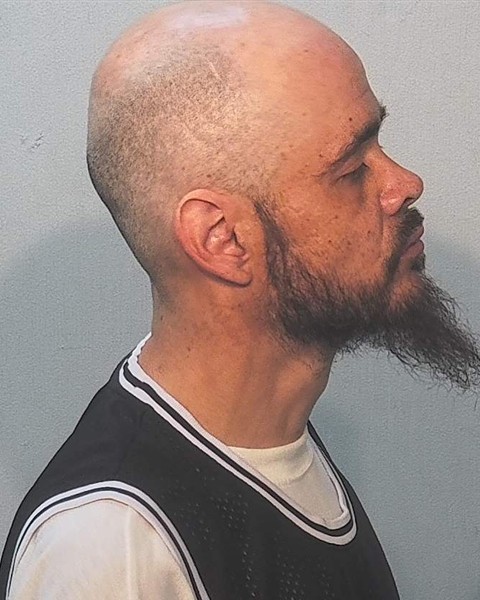 Booking photo of Jeramy Baker