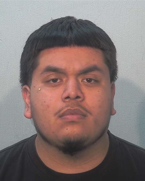 Booking photo of Brandon Cruz