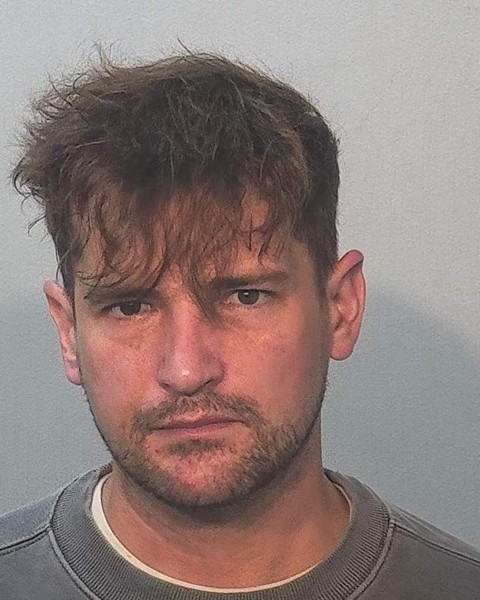 Booking photo of Nicolas Brown
