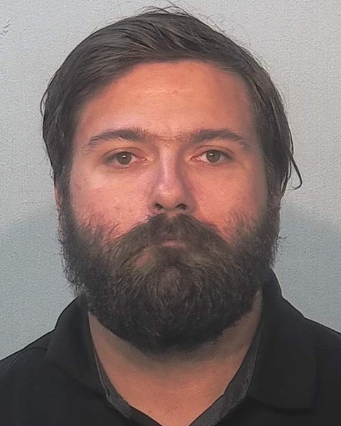 Booking photo of Daniel Nutt