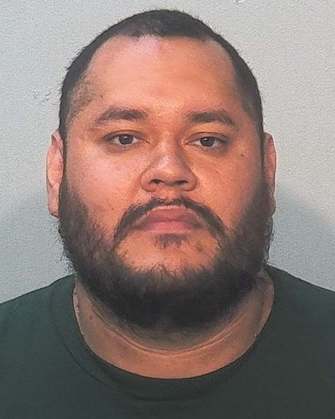 Booking photo of Leandro Lopeztorres