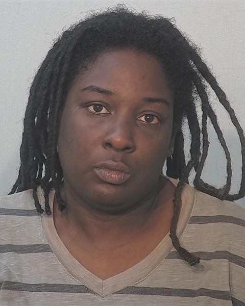 Booking photo of Brisha Calligan
