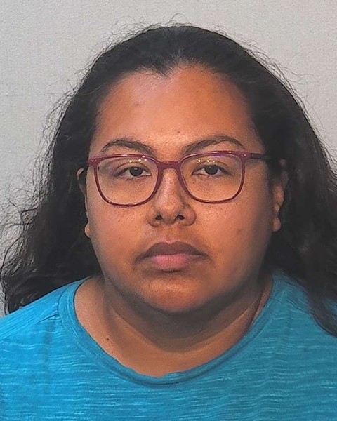 Booking photo of Valeria Curtis