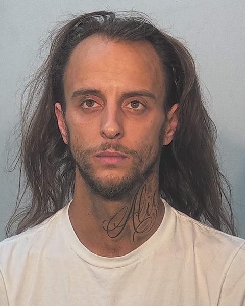 Booking photo of Christian Carter