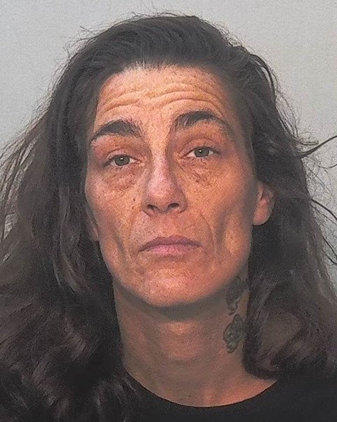 Booking photo of Misty Baker