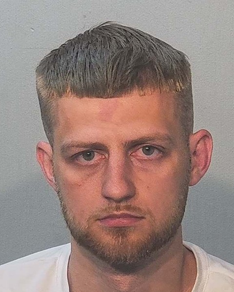 Booking photo of Alexander Miller
