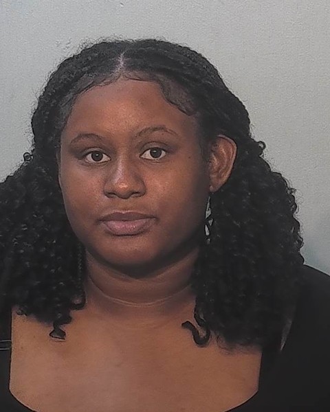 Booking photo of Nija Thomas