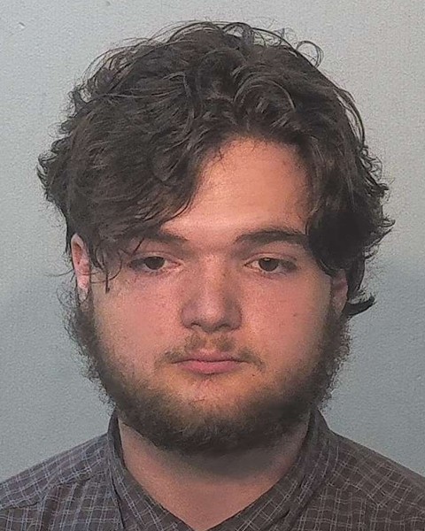 Booking photo of Ethan Huerta
