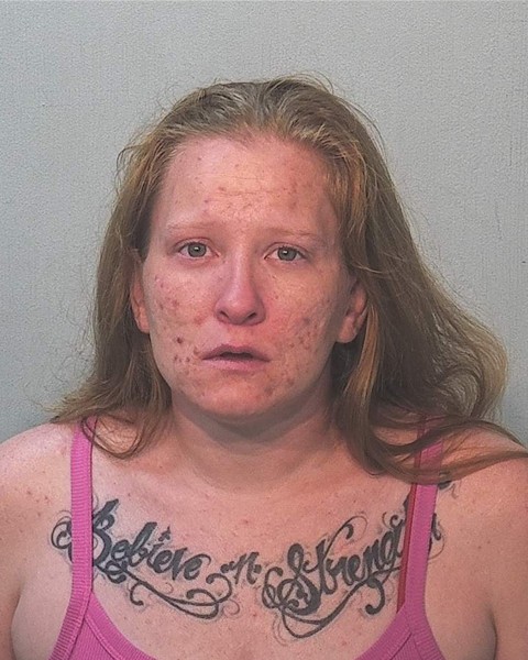 Booking photo of Shanna Sloan