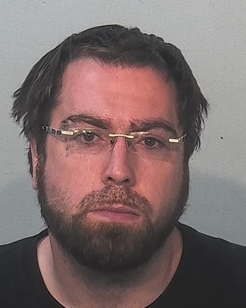 Booking photo of Frederick Blessing