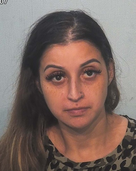 Booking photo of Carmen Corona