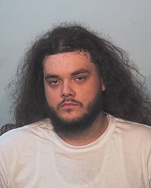 Booking photo of Tiberius True