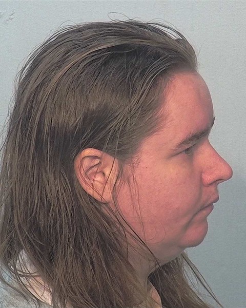 Booking photo of Caitlin Mccullough