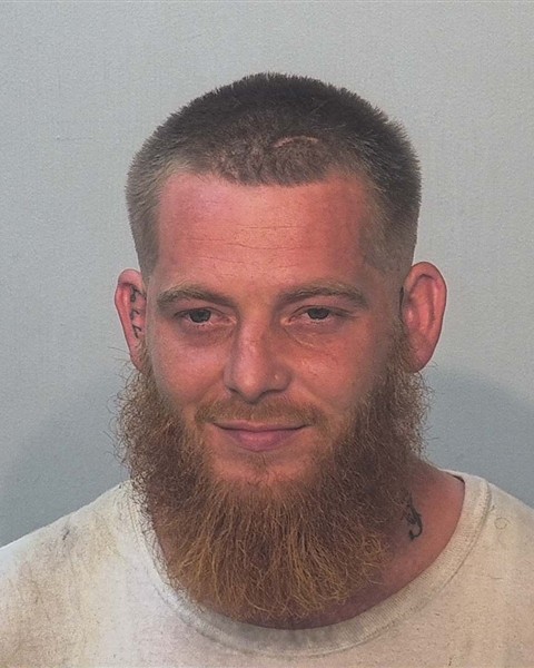 Booking photo of Jeremy Blumenschein
