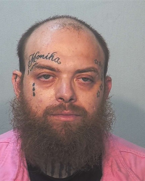 Booking photo of Tyler Collins