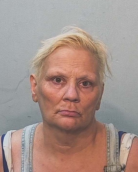 Booking photo of Ruth Fisher