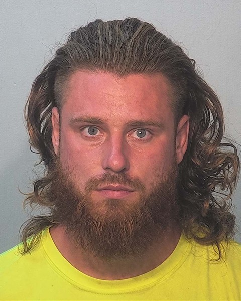 Booking photo of Jace Martz
