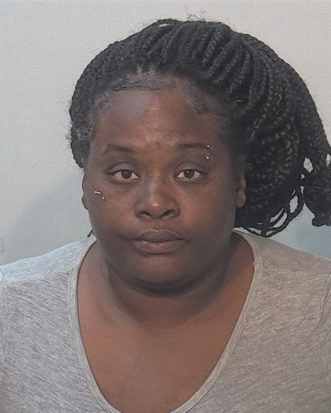 Booking photo of Shampria Burnett