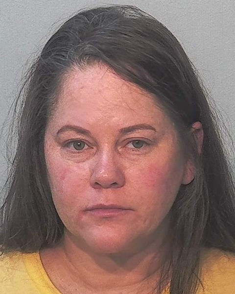Booking photo of Amber Riddle