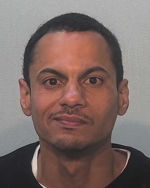 Booking photo of Deric Alicea