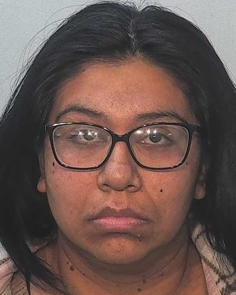 Booking photo of Emily Duran