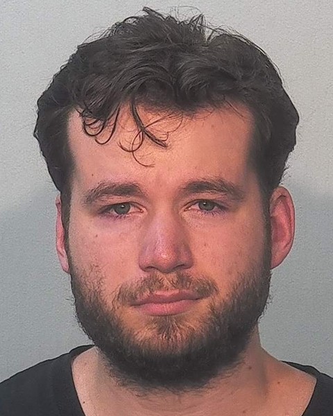 Booking photo of Zachary Hoover
