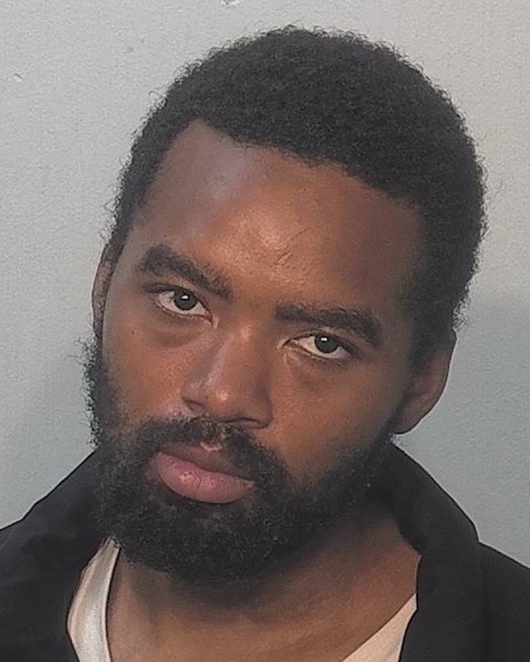 Booking photo of Malik Hughes