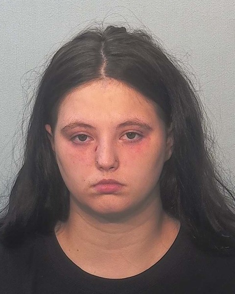 Booking photo of Alexandria Parker
