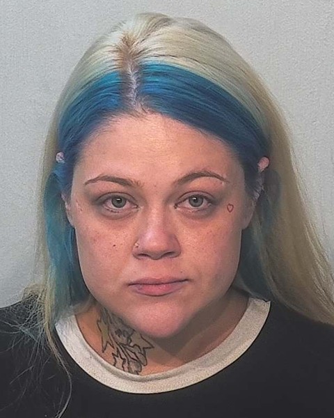 Booking photo of Rebecca Madrigal
