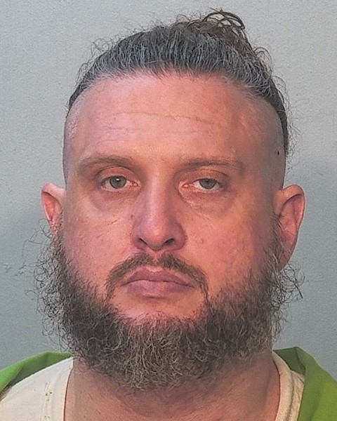 Booking photo of Jarrad Hill