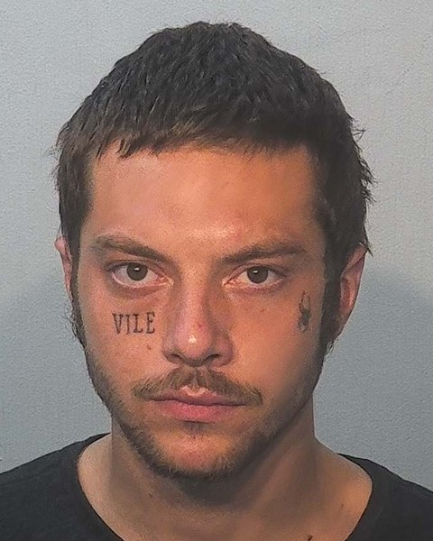 Booking photo of Nathaniel Middaugh