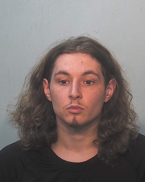 Booking photo of Aidan Gibbs
