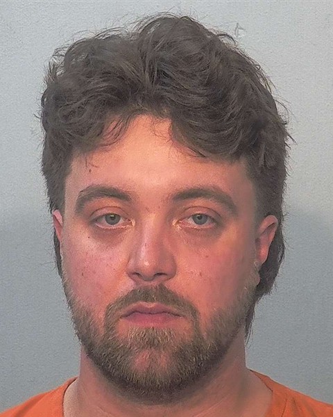 Booking photo of Leif Cieslinski