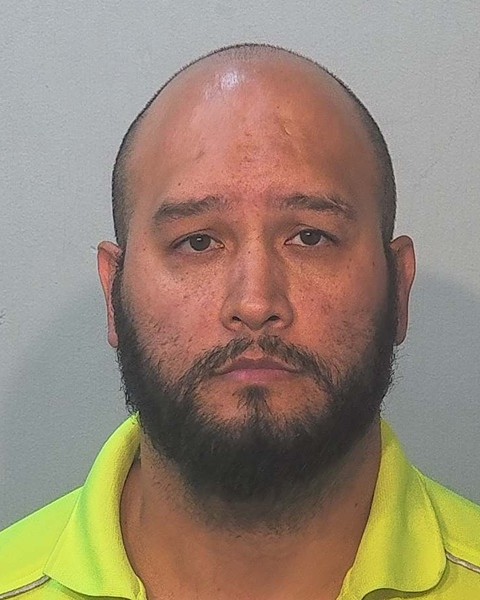 Booking photo of Bryant Arango
