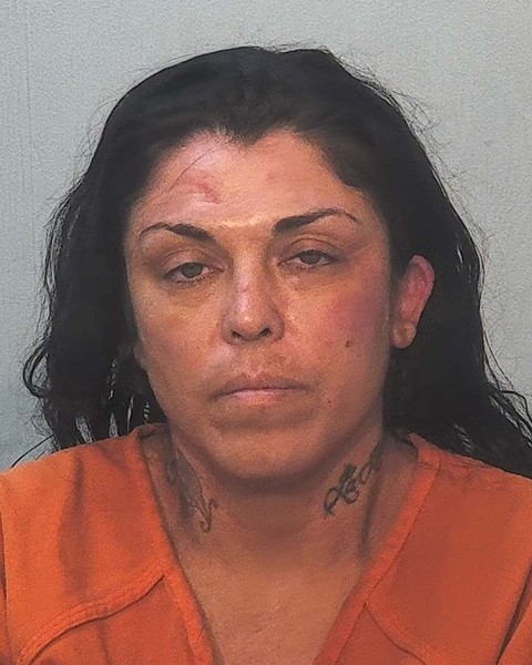 Booking photo of Andrea Bartley