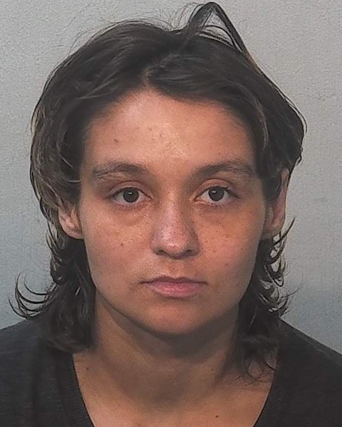 Booking photo of Emily Leslie