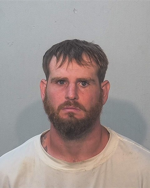 Booking photo of Brandon Bruce